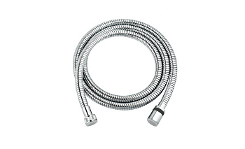 Шланг д/ душа растяжкой 150-200см сталь хром,  LE8034S