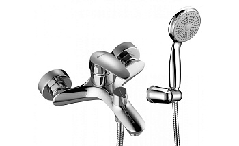 Смеситель LM0414С "Линара" для ванны с коротким изливом LEMARK