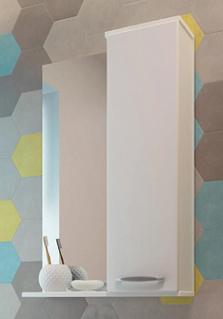 Зеркало-шкаф "Ника" 50 правое