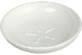 Мыльница пластик Блум белая