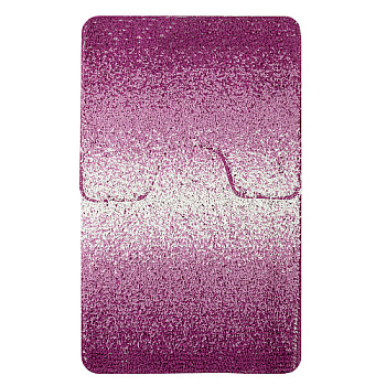 Коврик в ванную SHAGGY  двойной розовый переход  60*100+50*60 см 100% полиэстер