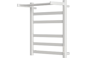 Полотенцесушитель электрический  PN83856PW П5 500*600 Point Меркурий диммер справа  БЕЛЫЙ