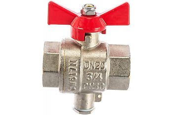 Кран шар. д/датчика тем-ры Ду 20 (3/4") ValTec VT.247