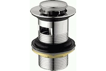 Донный клапан L66-2 с переливом, кнопка LEDEME