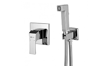 Смеситель LМ4519С "Юнит"  с гигиен. душем встраив. хром Юнит LEMARK