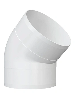 Колено ERA 45° круглое 100 (10ККП45°)