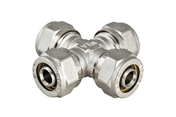 Крестовина 20 обжимная VTm.341.N202020