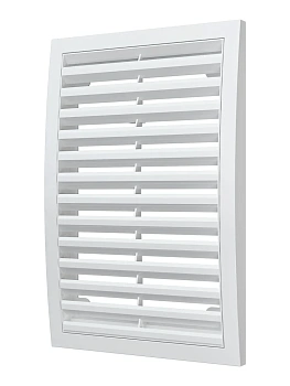 Решётка вентиляционная "ERA" (белая , пластик) (200х300) (2030 РР)