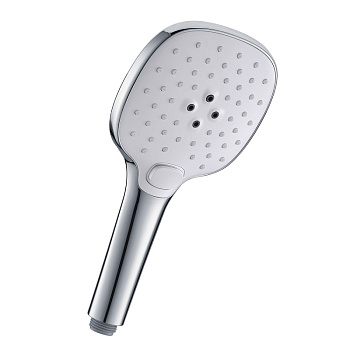 Лейка LM0817CWhit для душа 3-функц. 120*246мм, хром/белый White LEMARK