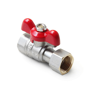 Кран шаровый 1/2, для манометра