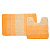 Набор ковриков для ванной 50*80/50*50  Yellow Gradiente IDDIS