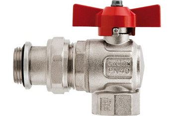 Кран шар. угл. с американкой Ду 1" ITAP IDEAL 298