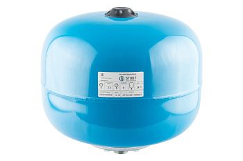 Бак расширительный 24л д/водоснабжения вертикальный (синий) STOUT
