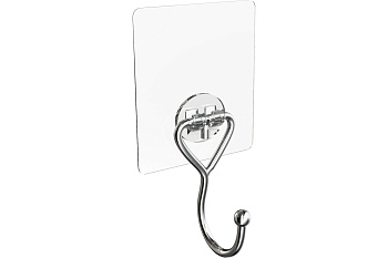 Крючок одинарный на силикон.креплении "Kleber Lite"