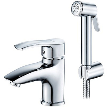 Смеситель L1264 (35) с гигиенической лейкой LEDEME 