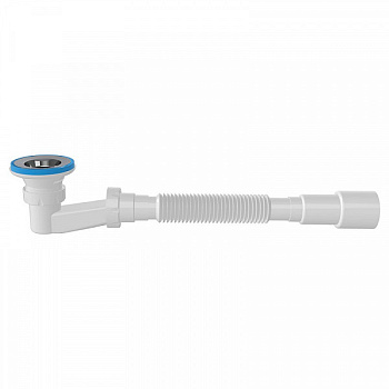 Сифон д/душ. поддона низкий 90мм 40/50 выпуск ф115 NOVA