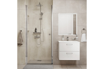 Душ. дверь распашная глянец ал.проф 90*195 Ray RAY6CP9i69 IDDIS