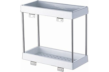 Полка пластик 2-х ярусная POTATO