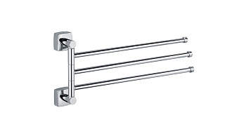 Полотенцедержатель поворотный, тройной Fixsen Kvadro FX-61302A-3