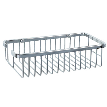 Полка прямоугольная одноэтажная Fixsen Hotel хром FX-31050