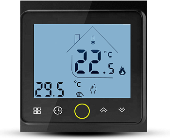 Терморегулятор X1S.115 Wifi Tuya програм. черный