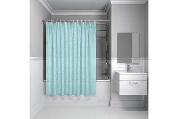 Штора для ванной комнаты, 200*180 см, полиэстер, B64P218i11 IDDIS