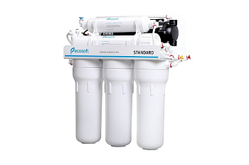 Фильтр обратного осмоса 5-50P с помпой Standart Ecosoft