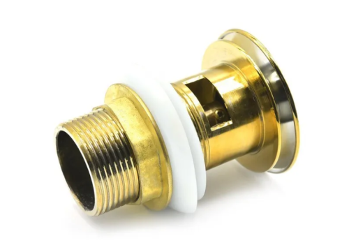 Донный клапан с переливом Thermofix (DZ-6G), цинк золотой