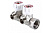 Коллектор с регулир. клапанами 2 вых. 3/4"х1/2" НР Valtec VTc.570