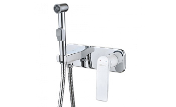 Смеситель LM5919СW встраив. с гигиен. душем хром Аллегро LEMARK