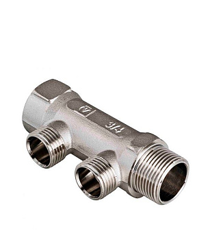 Коллектор 2 вых. 3/4"х1/2" НР Valtec Vtс.500N0502