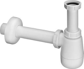 Сифон для раковин пласт. с выпуском и трубкой ф 32 Viega 103927
