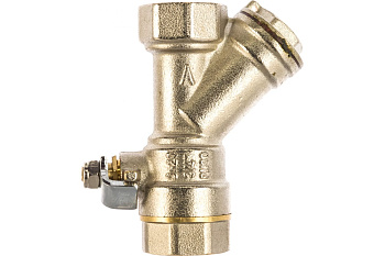 Кран шар.для воды 3/4" c фильтром рычаг СТМ