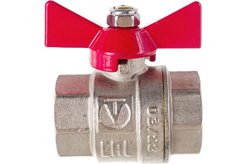 Кран шар. внутр./внутр. Ду 25 (1") бабоч. VT.217 ValTec Base