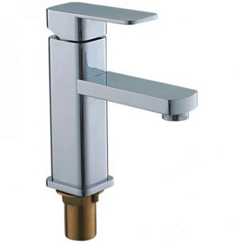 Смеситель L1033  (35) для умывальника с гайкой LEDEME 