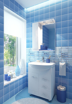 Тумба "Волна 60" + рак.  Эрика 60