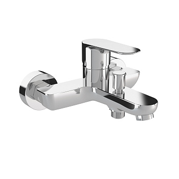 AZARIO LEYA Смеситель для ванны с кор. изливом