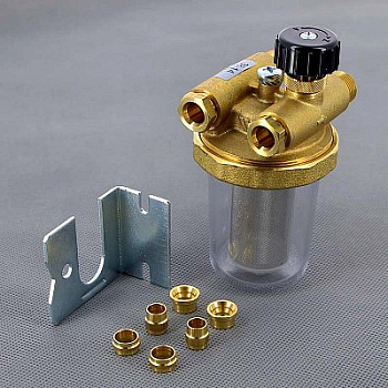 Фильтр топливный WATTS Ind двухканальный RG N 3/8"