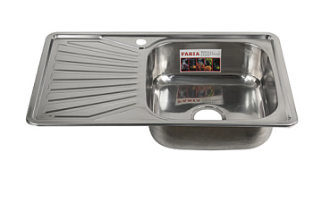 Мойка врезная 78*48 правая h 18 см 62322R FABIA