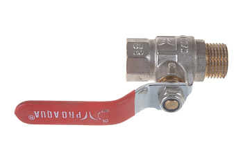 Кран шаровый,рычаг, Н-В,1/2