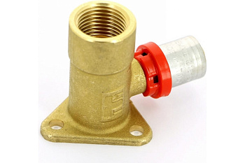 Водорозетка пресс-В TIEMME 20х1/2' h=53мм, серия 1656G