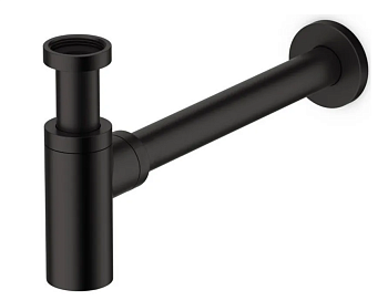 Сифон черный L81B  LEDEME