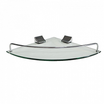 Полка стеклянная угловая BRIMIX 10101