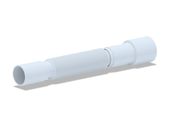 Сифон Ани гиб. труба 40*40/50