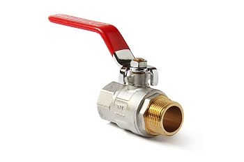 Кран шаровый,рычаг, Н-В,1 1/4