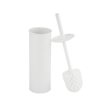 Ерш для унитаза Белый напольный  из нерж САНАКС 2315