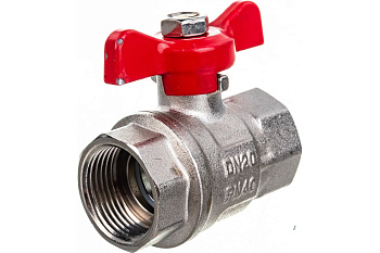 Кран шар. бабоч. с американкой Ду 3/4" OPTIMAL Royal Thermo