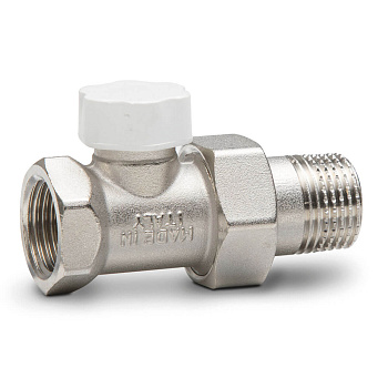 Вентиль регулиров. прямой нижн.радиат.3/4 DD121 Luxor