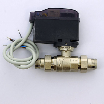 Кран сгон НН 3/4* 2-ход. с сервоприводом MODULO COMP  EMMETI