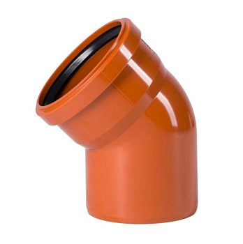 Отвод 45*160  наружн.Sinikon 